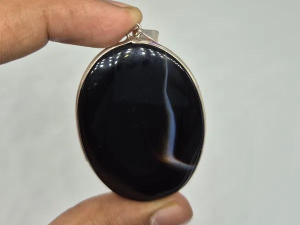 Black_Suleimani_Agate_Handcrafted_Pendant_For_Men