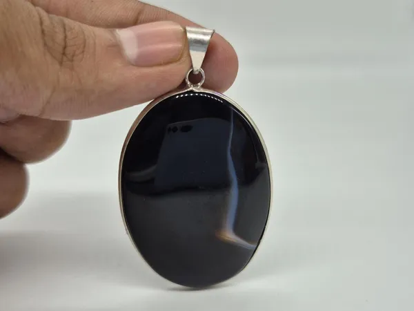 Black_Suleimani_Agate_Handcrafted_Pendant_For_Men