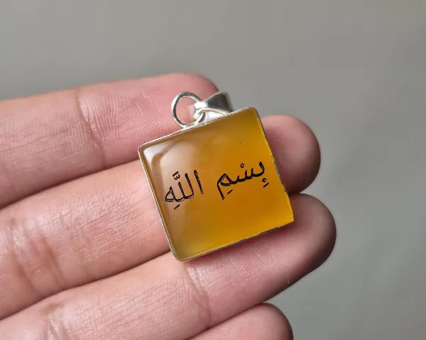 Yellow_Agate_925_Sterling_Silver_Bismillah_Engraved_Pendant_For_Men