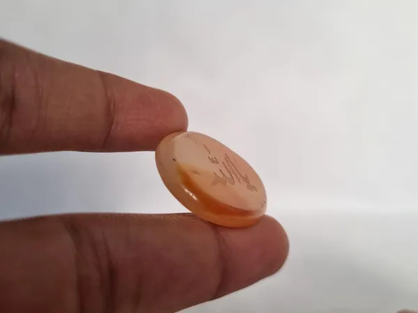 Orange_Agate_Ya_Allah_Engraved_Islamic_Pendant_For_Men