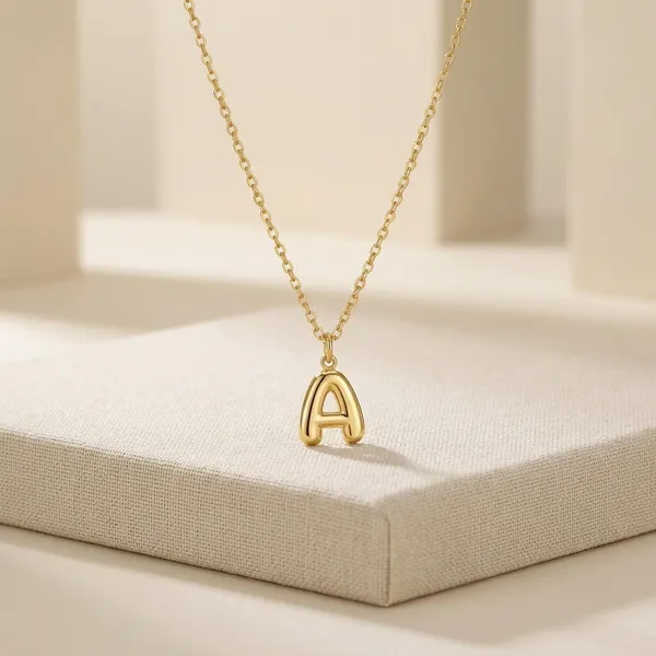 Gold_Brass_Initial_A_Chain_Pendant_Necklace_For_Men