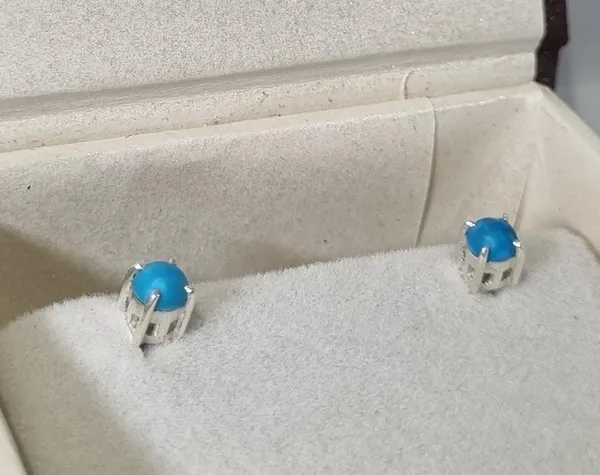 Sky_Blue_Turquoise_Sterling_Silver_Stud_Earrings_For_Women