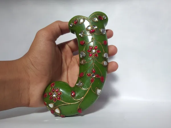 Mughal_Handicrafts_Glass_Gemstone_Studded_Mughal_Dagger
