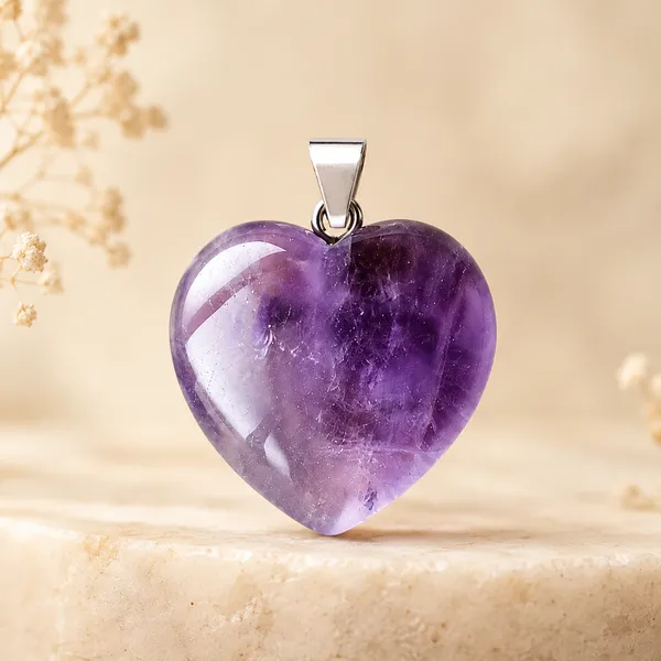 Purple_Amethyst_Heart_Shaped_Gemstone_Pendant_For_Men