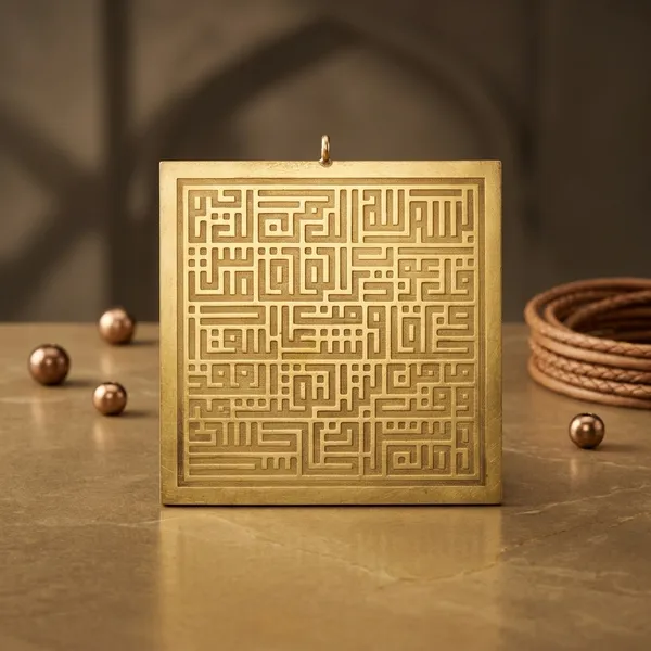 Gold_Brass_Kufic_Surah_Al-Falaq_Engraved_Pendant_For_Men
