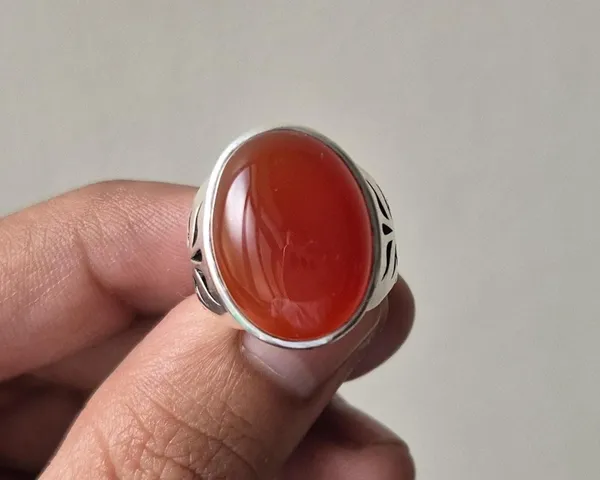 Red_Agate_Silver-Plated_Handcrafted_Ring_For_Men_,_Aqeeq_Ring