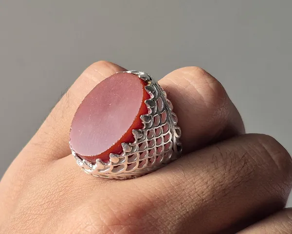 Red_Agate_Silver-Plated_Aqeeq_Ring_For_Men