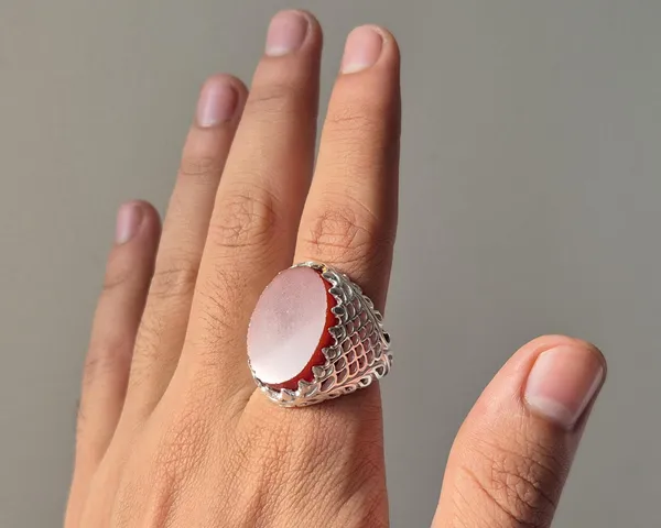 Red_Agate_Silver-Plated_Aqeeq_Ring_For_Men