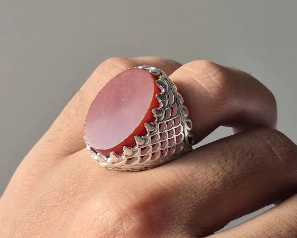Red_Agate_Silver-Plated_Aqeeq_Ring_For_Men