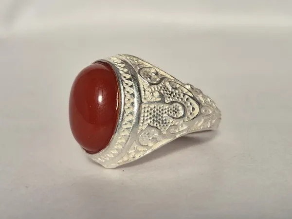 Islamic_Aqeeq_(Agate)_Ring,_Islamic_Ring,_ALI_Ring_aqeeq,_Red_Aqeeq_Ring,_Islamic_Jewelry,_Natural_Aqeeq_Ring,_Muslim_Ring