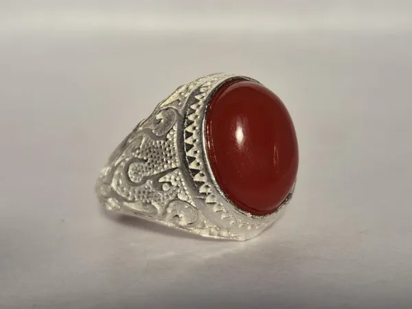Islamic_Aqeeq_(Agate)_Ring,_Islamic_Ring,_ALI_Ring_aqeeq,_Red_Aqeeq_Ring,_Islamic_Jewelry,_Natural_Aqeeq_Ring,_Muslim_Ring