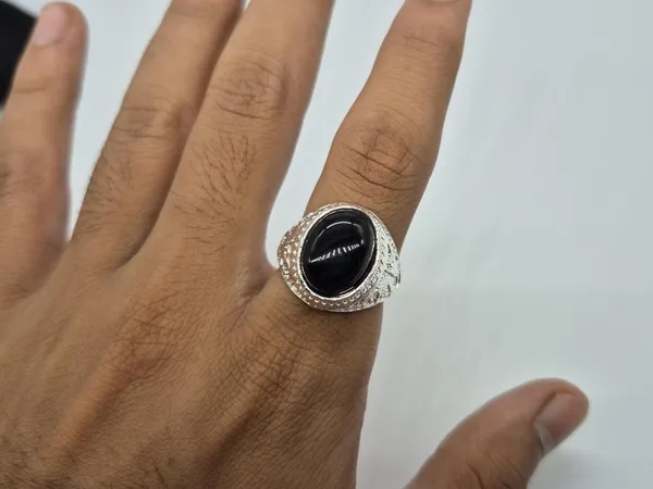 Black_Agate_Silver_Plated_Ali_Engraved_Islamic_Ring_For_Men