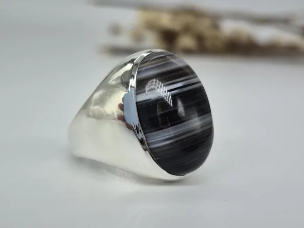 Black_Suleimani_Agate_German_Silver_Ring_For_Men
