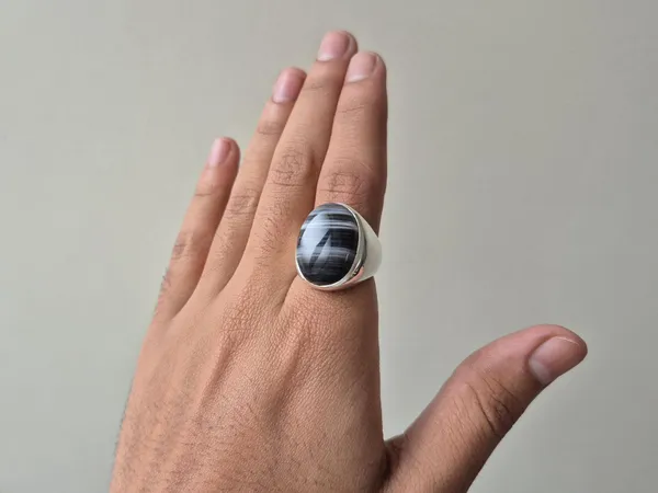 Black_Suleimani_Agate_German_Silver_Ring_For_Men