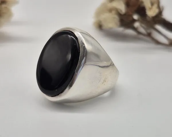 Black_Onyx_German_Silver_Handcrafted_Ring_For_Men