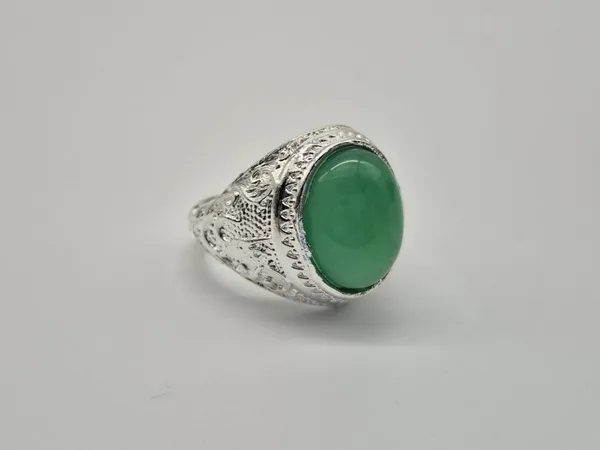 Green_Agate_German_Silver_Ali_Engraved_Islamic_Ring_For_Men