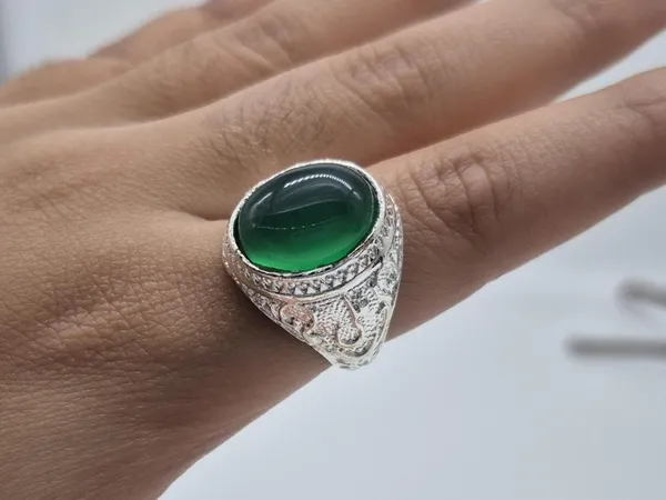 Green_Agate_German_Silver_Ali_Engraved_Islamic_Ring_For_Men