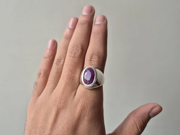Red_Ruby_German_Silver_Oval_Faceted_Gemstone_Ring_For_Men