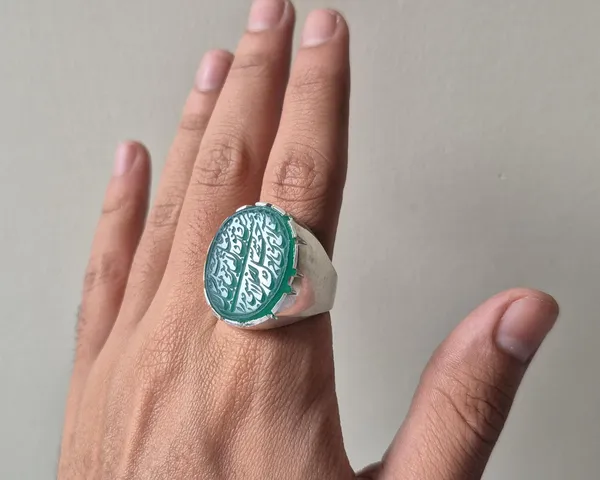 Green_Agate_German_Silver_Arabic_Calligraphy_Islamic_Ring_For_Men