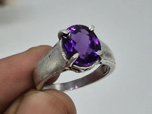Purple_Amethyst_Stone_Adjustable_Ring_For_Men