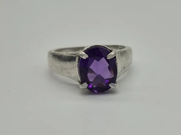 Purple_Amethyst_Stone_Adjustable_Ring_For_Men