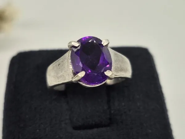 Purple_Amethyst_Stone_Adjustable_Ring_For_Men