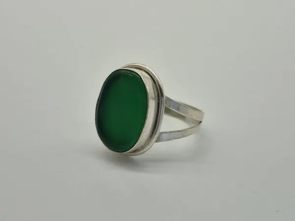Green_Onyx_German_Silver_Handcrafted_Ring_For_Men