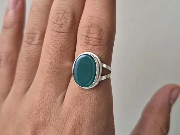 Green_Onyx_German_Silver_Handcrafted_Ring_For_Men