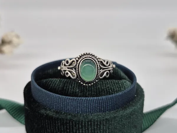 Green_Onyx_Stone_Handcrafted_Adjustable_Ring_For_Men