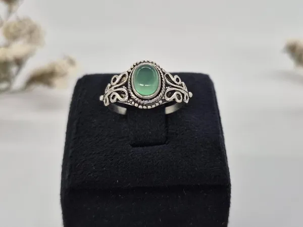 Green_Onyx_Stone_Handcrafted_Adjustable_Ring_For_Men