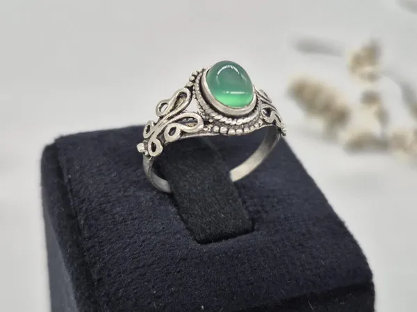 Green_Onyx_Stone_Handcrafted_Adjustable_Ring_For_Men