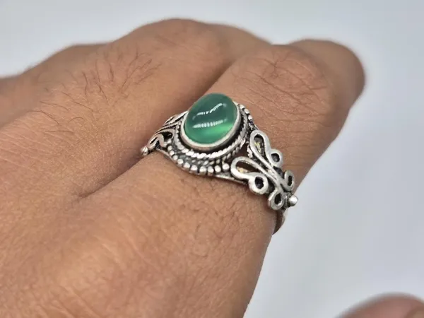 Green_Onyx_Stone_Handcrafted_Adjustable_Ring_For_Men