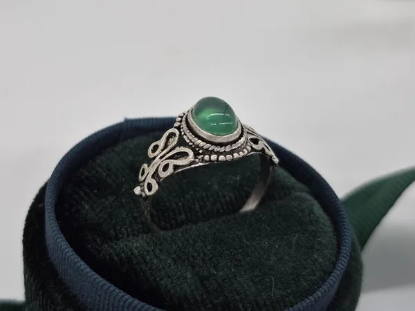 Green_Onyx_Stone_Handcrafted_Adjustable_Ring_For_Men