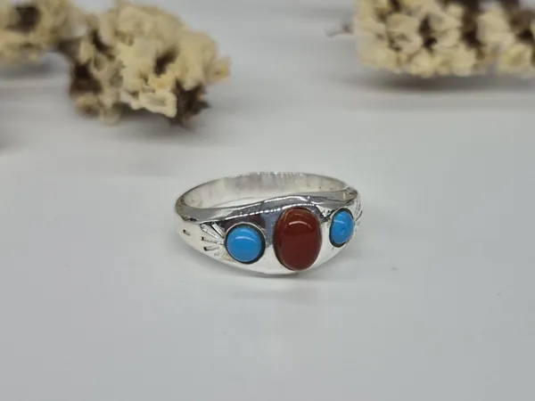 Natural_Red_Aqeeq_(Agate)_Ring,_Aqeeq_Ring,_Red_Agate_Ring,_Red_Aqeeq_Ring,_aqeek_Ring,_Turquoise_&_Aqeeq_Ring,_Aqeeq_Jewelry,_Everyday_Ring