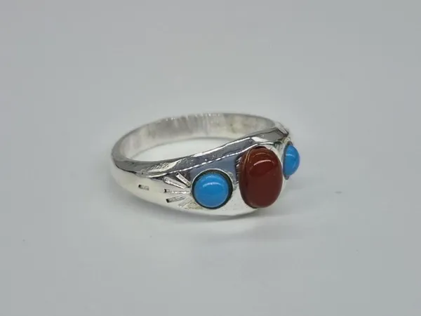 Natural_Red_Aqeeq_(Agate)_Ring,_Aqeeq_Ring,_Red_Agate_Ring,_Red_Aqeeq_Ring,_aqeek_Ring,_Turquoise_&_Aqeeq_Ring,_Aqeeq_Jewelry,_Everyday_Ring
