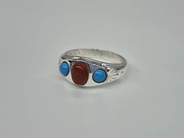 Natural_Red_Aqeeq_(Agate)_Ring,_Aqeeq_Ring,_Red_Agate_Ring,_Red_Aqeeq_Ring,_aqeek_Ring,_Turquoise_&_Aqeeq_Ring,_Aqeeq_Jewelry,_Everyday_Ring