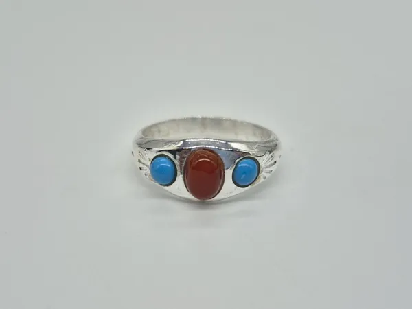 Natural_Red_Aqeeq_(Agate)_Ring,_Aqeeq_Ring,_Red_Agate_Ring,_Red_Aqeeq_Ring,_aqeek_Ring,_Turquoise_&_Aqeeq_Ring,_Aqeeq_Jewelry,_Everyday_Ring