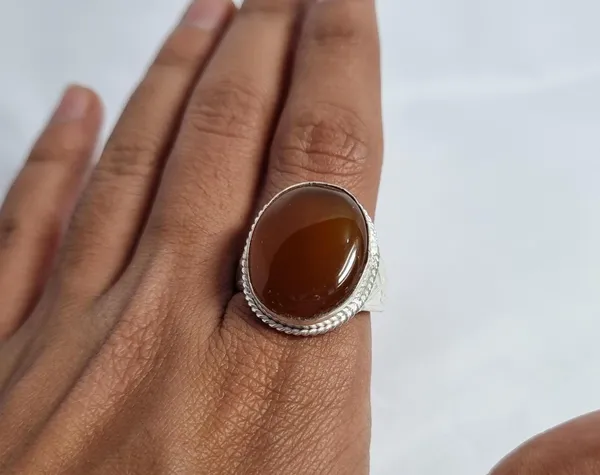 Yellow_Agate_Stone_Sword_Design_Ring_For_Men