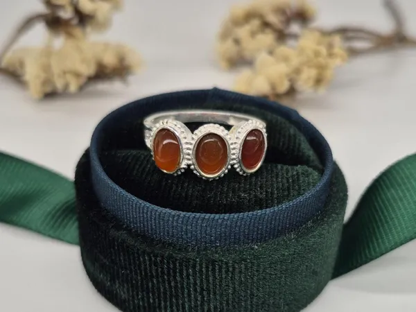 Red_Agate_German_Silver_Minimalist_Aqeeq_Ring_For_Men_,_Carnelian_Agate_Ring