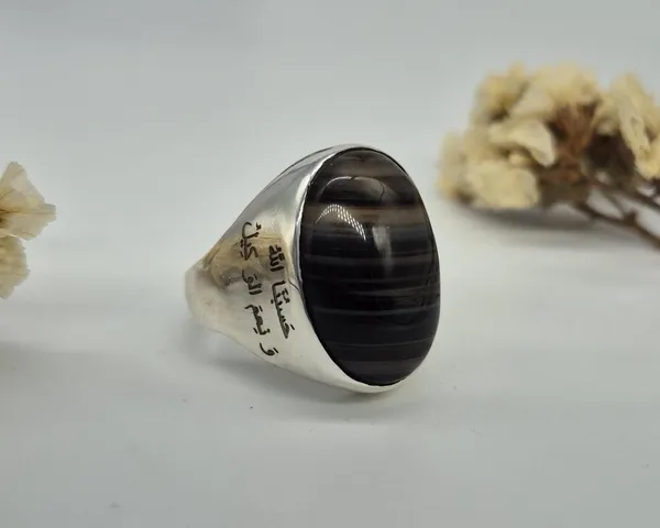Black_Agate_German_Silver_Islamic_Calligraphy_Ring_For_Men