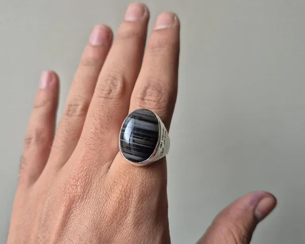 Black_Agate_German_Silver_Islamic_Calligraphy_Ring_For_Men