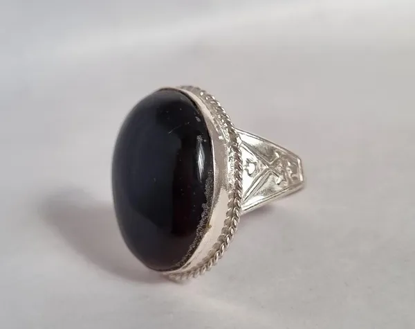 Black_Agate_Stone_Suleimani_Islamic_Ring_For_Men