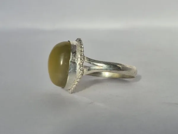 Yellow_Agate_Stone_Islamic_Handmade_Ring_For_Men