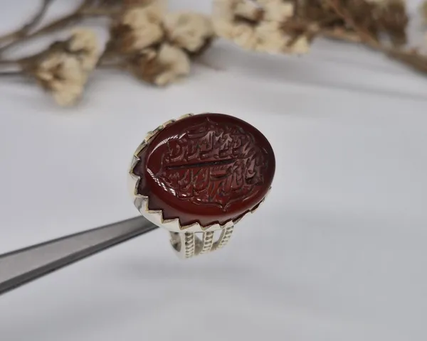 Red_Agate_German_Silver_Adjustable_Calligraphy_Ring_For_Men_,_Irani_Calligraphy_Ring