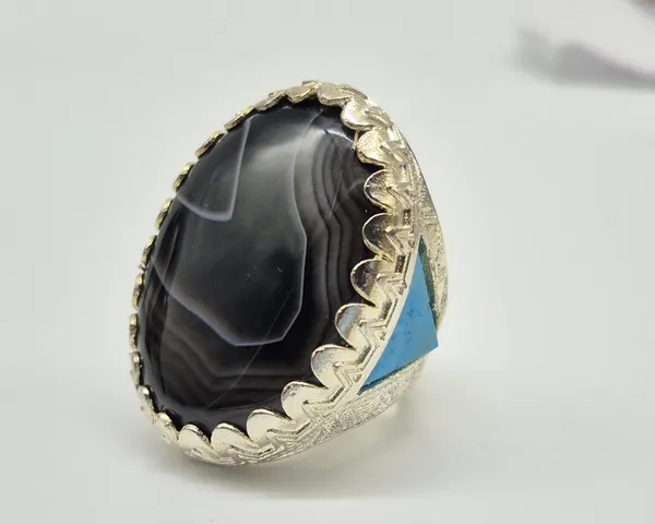 Black_Banded_Agate_German_Silver_Suleimani_Aqeeq_Ring_For_Men