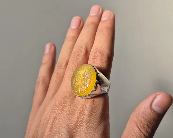 Yellow_Agate_German_Silver_Islamic_Calligraphy_Ring_For_Men_,_Irani_Calligraphy_Ring