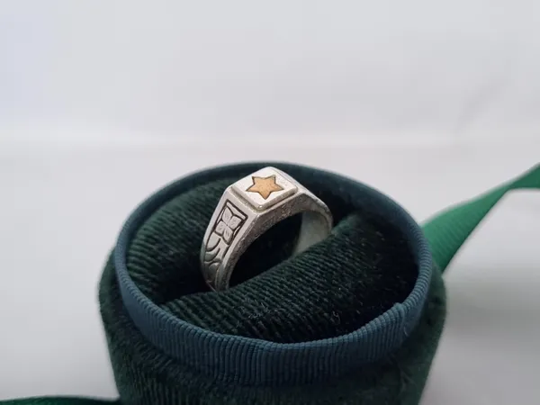 German_Silver_Handcrafted_Star_Ring_For_Men