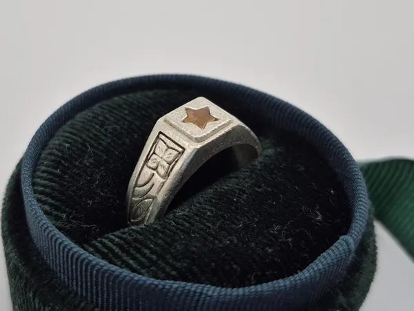 German_Silver_Handcrafted_Star_Ring_For_Men