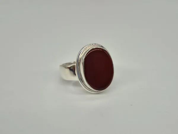 Red_Agate_Sterling_Silver_Ring_For_Men_,_(25_Silver_Ring