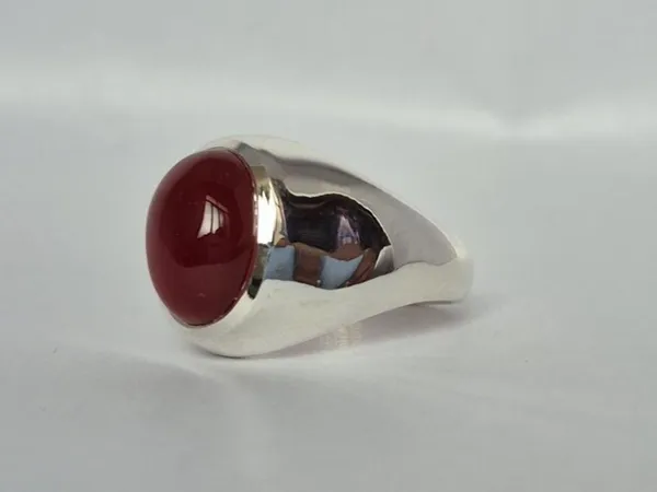 Red_Agate_Sterling_Silver_Handcrafted_Ring_For_Men_,_Aqeeq_Ring_